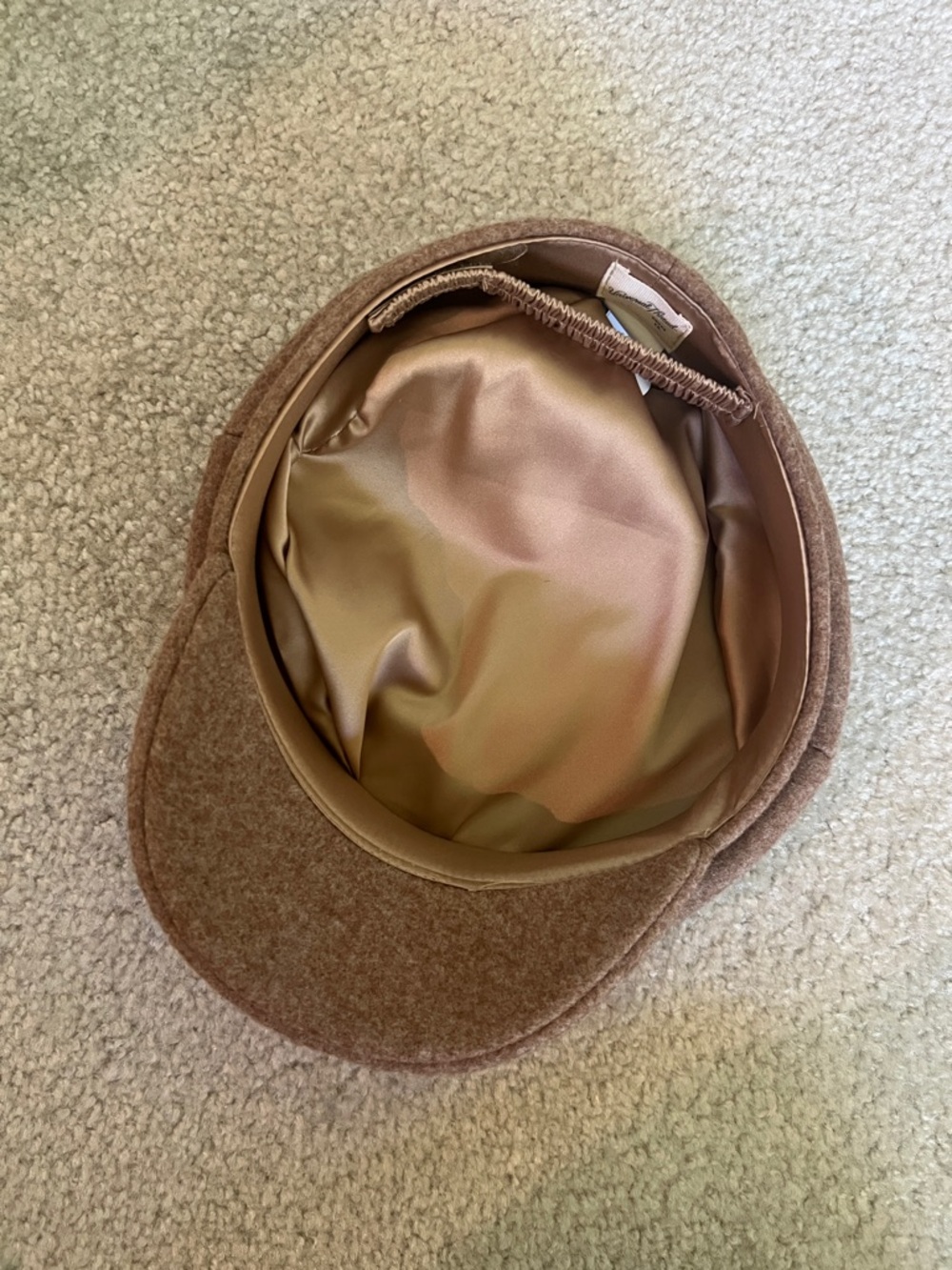 Universal Thread Newsboy Cap in warm brown - Picture 6 of 8